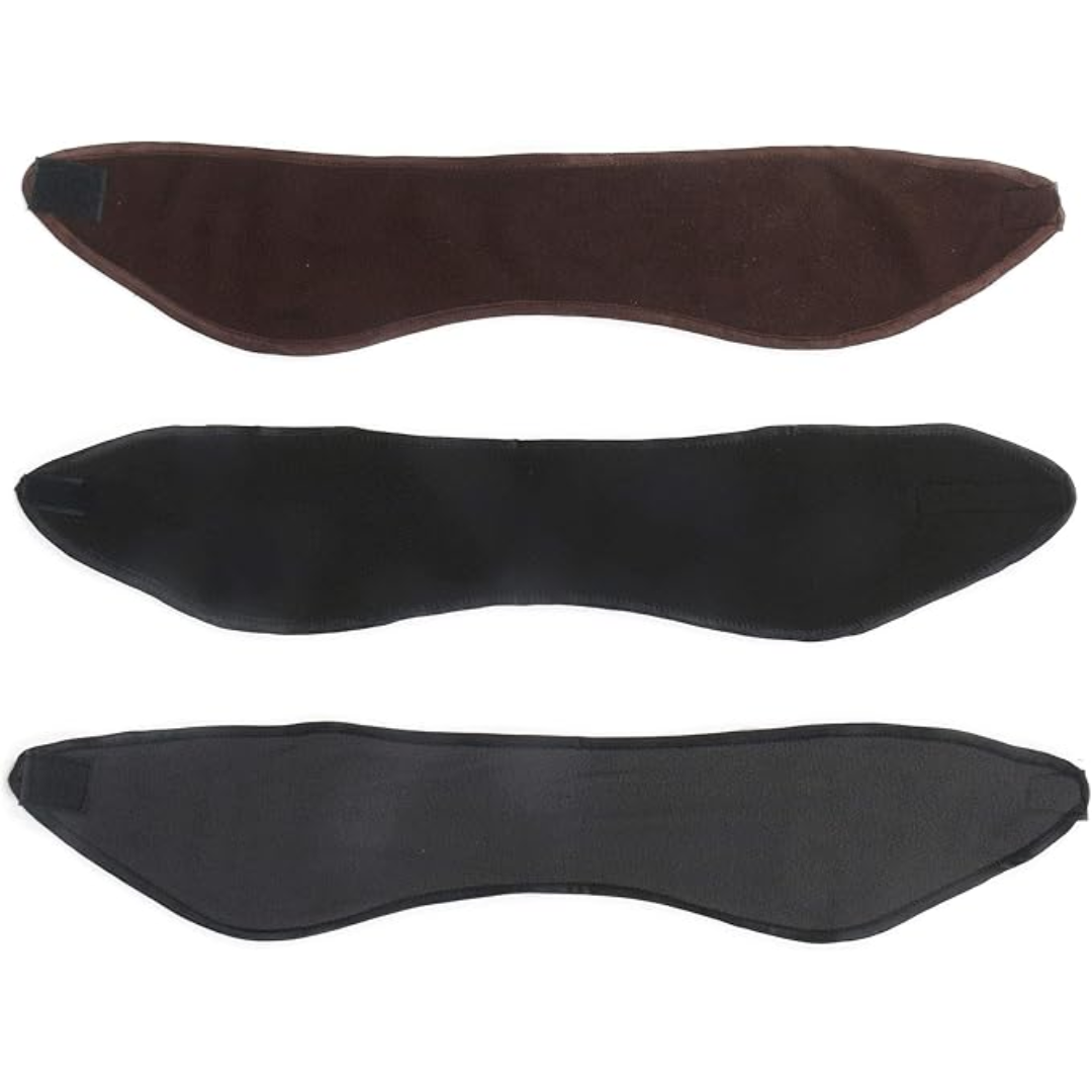 Unisex 3-piece fleece ear warmers set for winter, ideal for cold weather sports & outdoor activities.