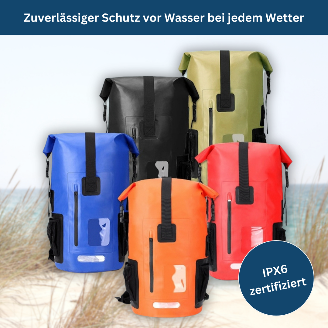 Adult's waterproof 35L hiking backpack, ideal for travel and outdoor activities