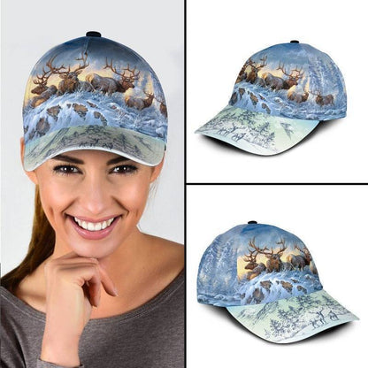 Unisex 3D Deer Hunter Baseball Cap
