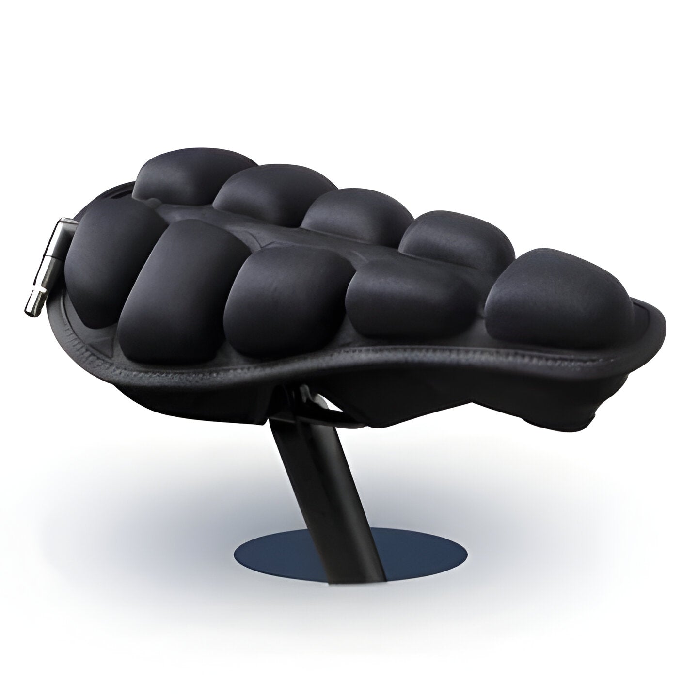 Breathable 3D inflatable bike cushion for superior comfort, shock absorbing pressure relief, and long ride support.