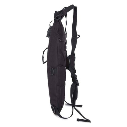 Waterproof tactical hydration backpack with molle system, ideal for hiking and camping