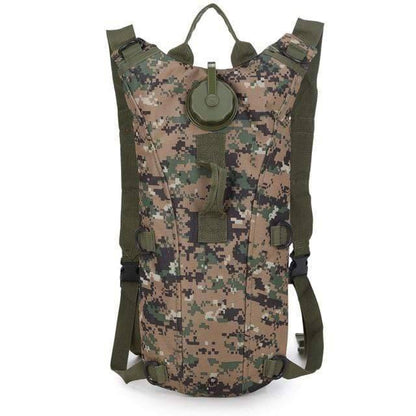 Unisex tactical pack with multiple compartments, perfect for camping and hiking gear