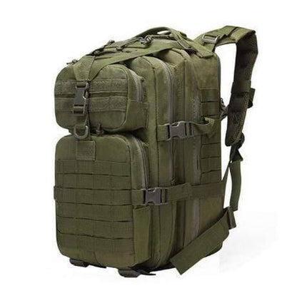 Rugged 40L military assault pack, a versatile hiking backpack and durable molle survival gear