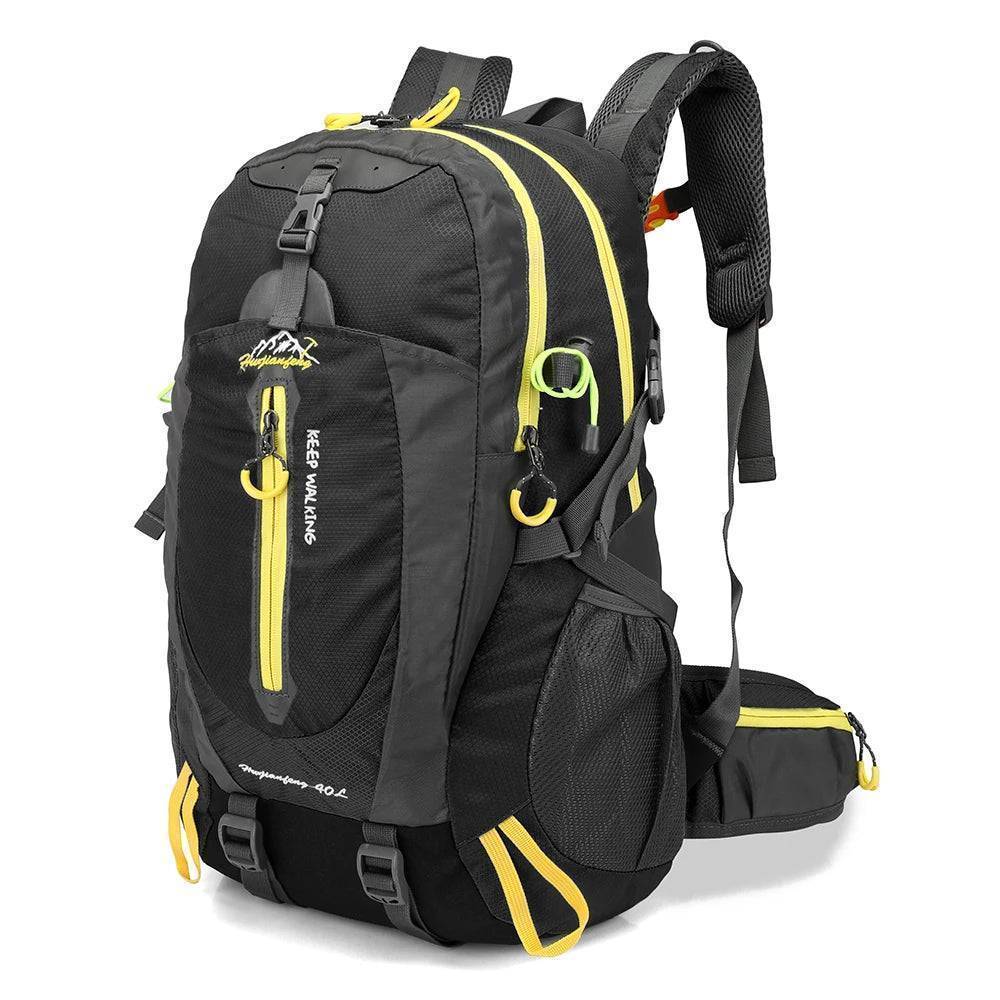Unisex 40L Water-Resistant Outdoor Travel Backpack