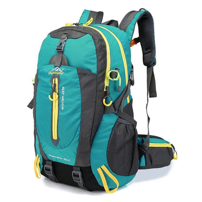 Unisex 40L Water-Resistant Outdoor Travel Backpack