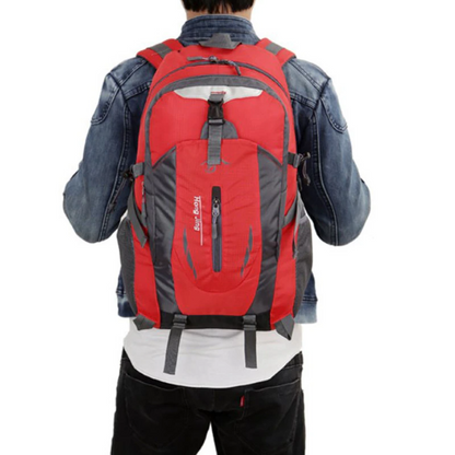 Unisex 40L travel rucksack, waterproof and durable, perfect for outdoor exploration