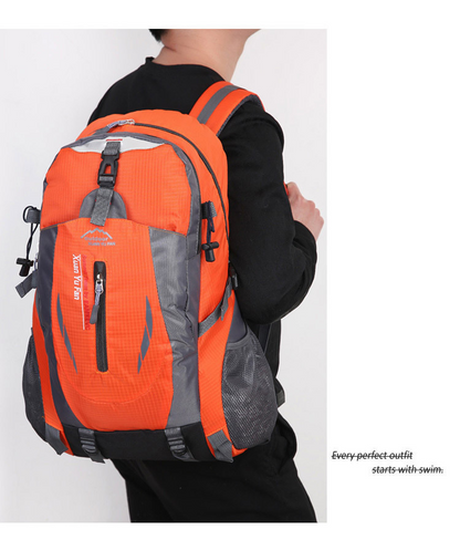 Lightweight 40L travel backpack, waterproof rucksack for trekking & hiking gear
