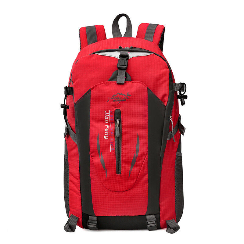 Waterproof 40L hiking & travel backpack, spacious main compartment for gear