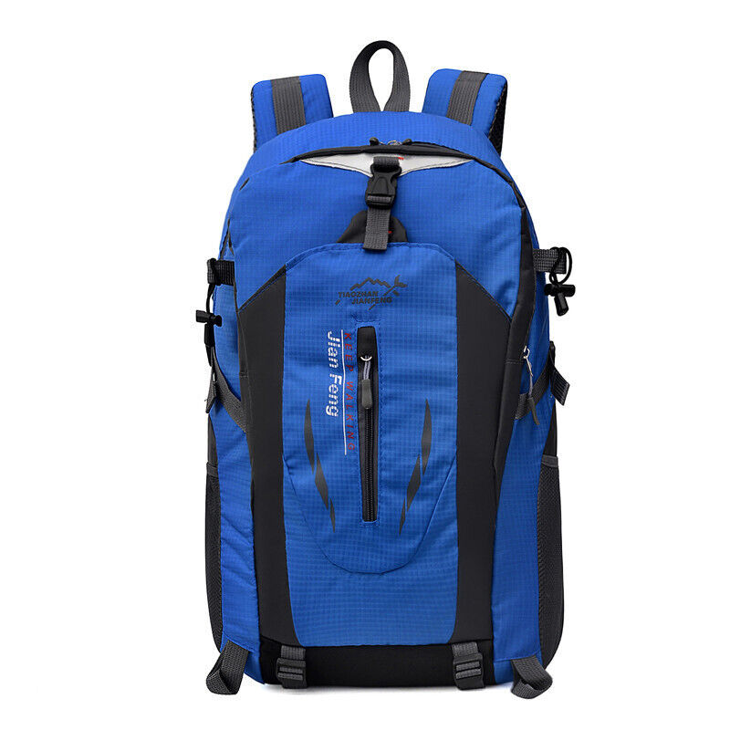 Durable 40L waterproof rucksack, perfect for hiking, camping, and long travels