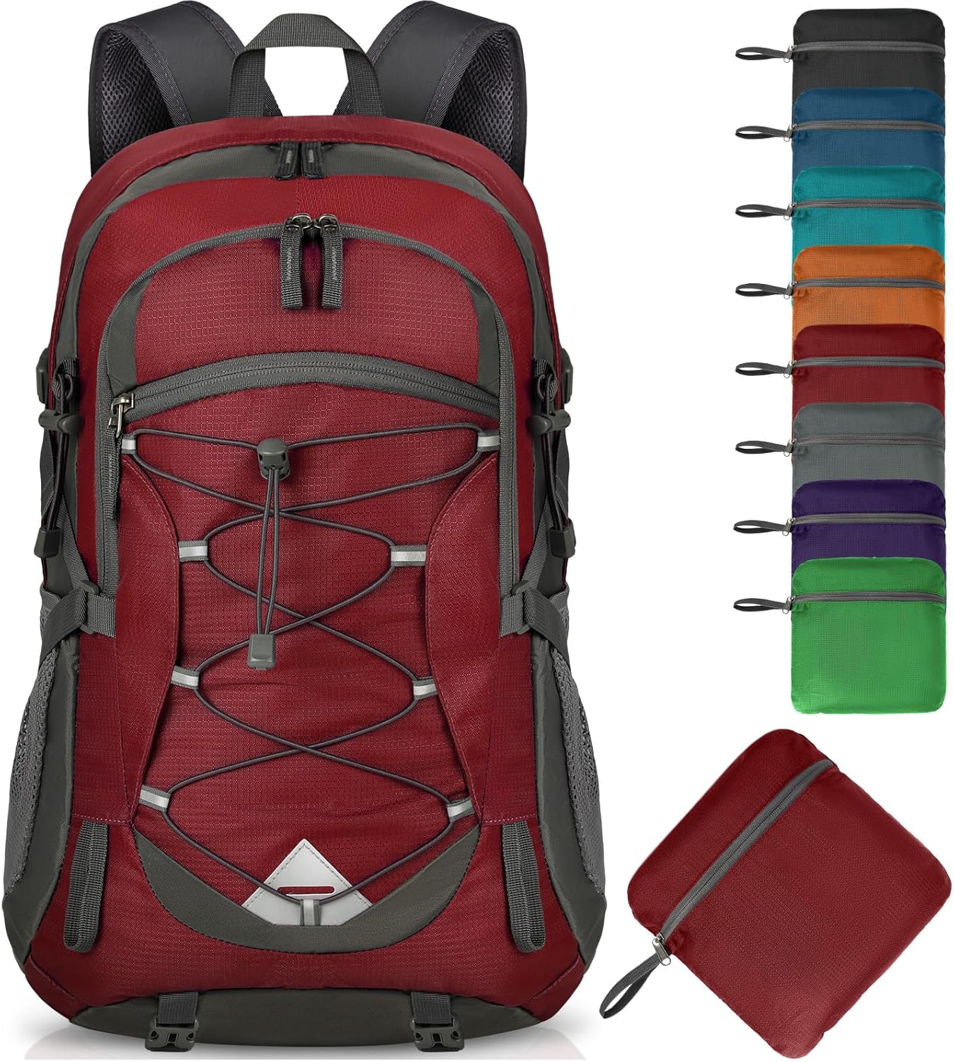 Unisex 40L waterproof hiking backpack, lightweight & durable for camping and outdoor adventures.