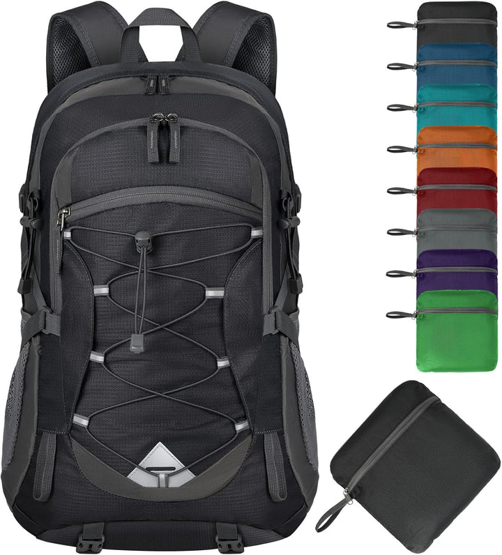 Unisex 40L waterproof travel backpack, essential for adventurous men and women.