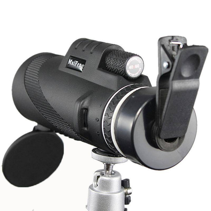 Durable monocular telescope, 40x60, perfect for birdwatching, hunting, and travel