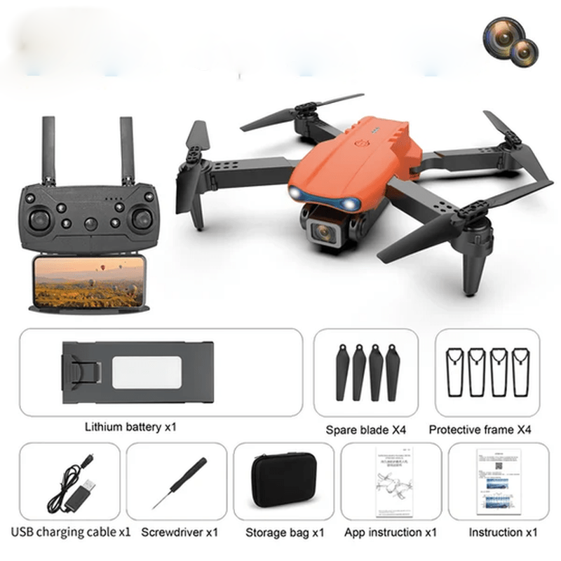 Durable outdoor gadget: 4K UHD camera drone with extended flight for adventurous aerial photography & video.