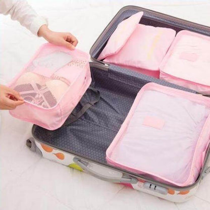 Efficient unisex packing cubes for all your travel needs. Keep clothes neat & tidy.