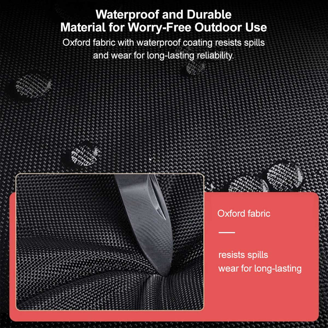 Black waterproof 60L car trunk organizer, collapsible for easy storage, auto accessory