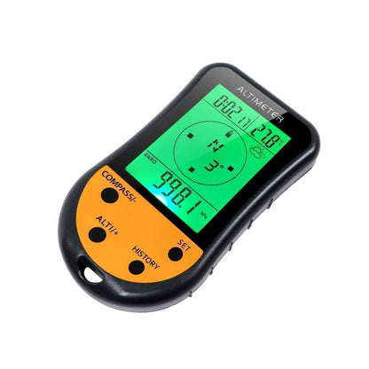 Unisex 8-in-1 digital altimeter, barometer, compass. Outdoor gear for hiking.