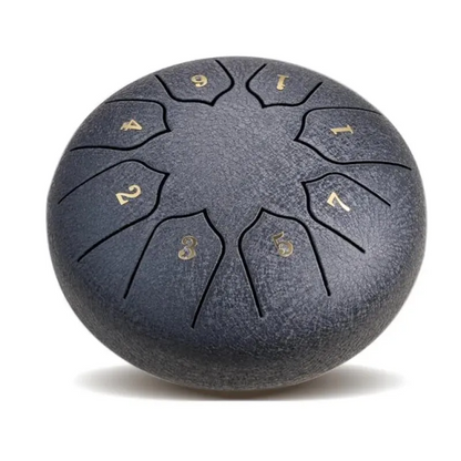Kids 8-tone musical rain drum, a fun tongue percussion instrument. Portable & acoustic for creative play.