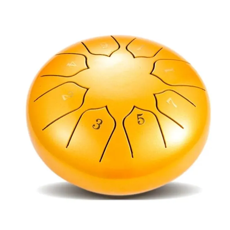 Handcrafted 8-tone rain drum, an enriching acoustic musical instrument for sound therapy & calm.