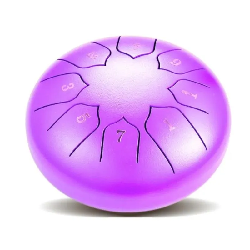 Educational 8-tone musical rain drum, a great percussion instrument for kids to explore rhythm.