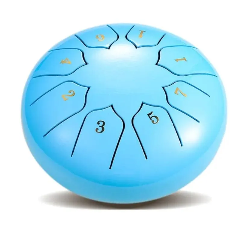 Zen-like 8-tone musical rain drum, a beautiful acoustic instrument & thoughtful gift for peace.