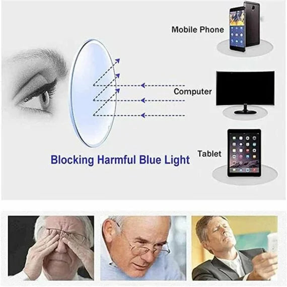 Unisex adjustable focus glasses. Ideal for reading, computer work, & outdoor viewing. Near & far sight aid.