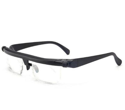 Versatile adjustable focus glasses, an essential vision aid for varied needs. Easy to use optical solution.