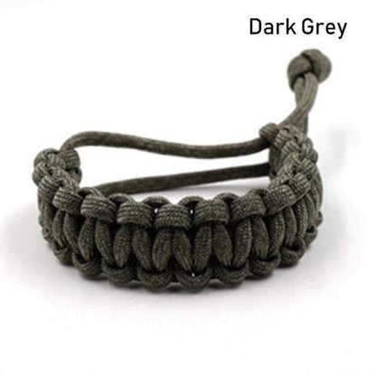 Durable paracord survival bracelet, essential gear for any adventure