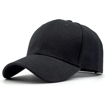 Adjustable baseball cap, unisex and durable, providing excellent sun protection for sports.