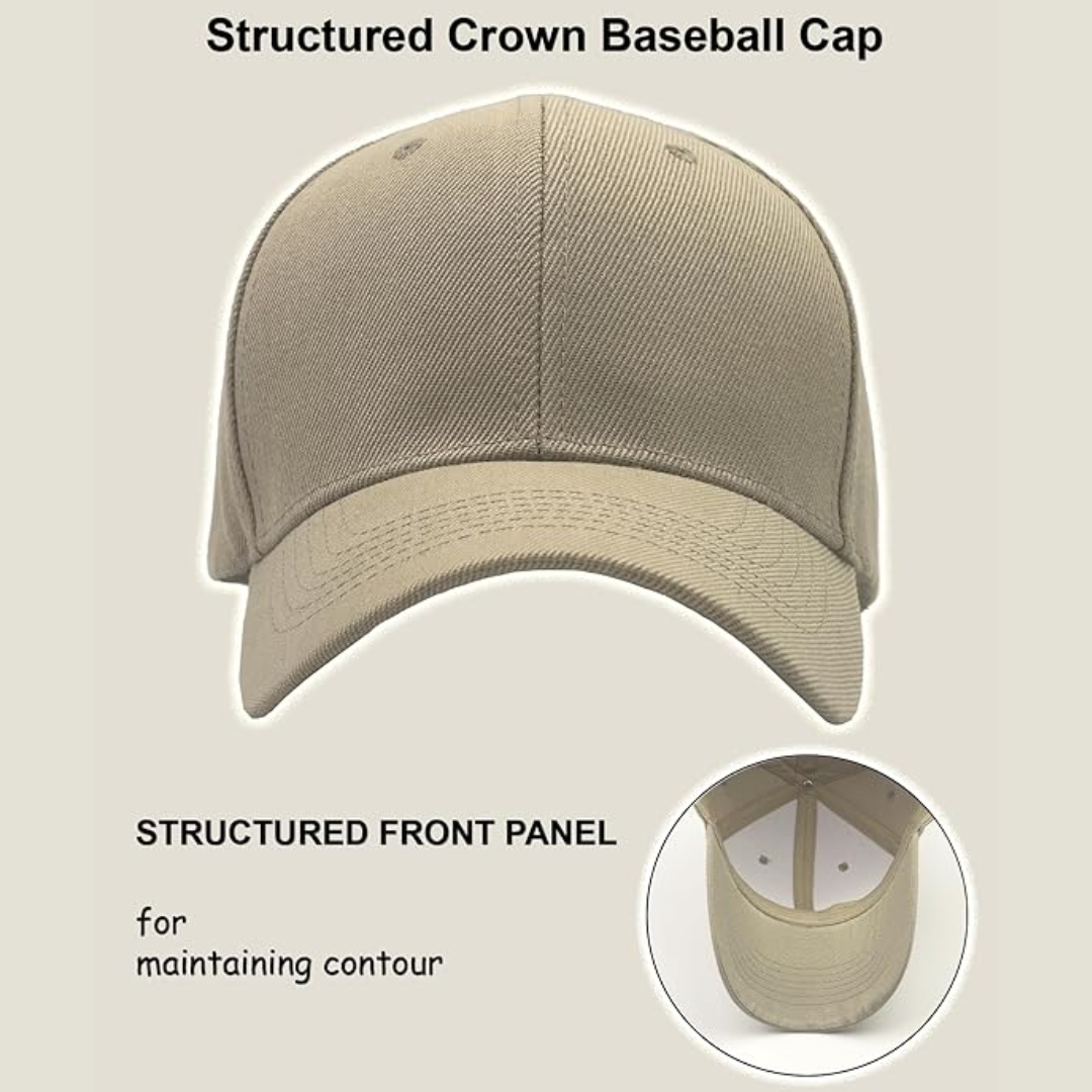 High-performance sports cap, adjustable for ultimate comfort & sun protection during workouts.