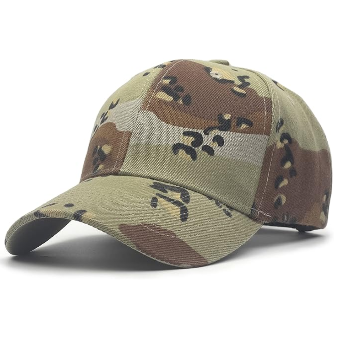 Breathable sports cap with adjustable strap, offering sun protection for hiking & running.