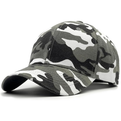 Lightweight performance baseball cap, unisex design for comfortable outdoor gear & active use.