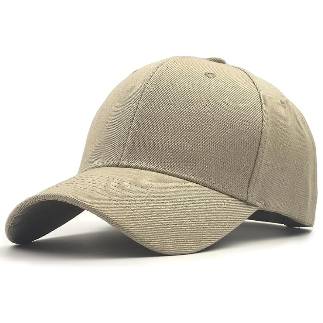 Durable adjustable baseball cap for men & women, perfect for sports and everyday headwear.