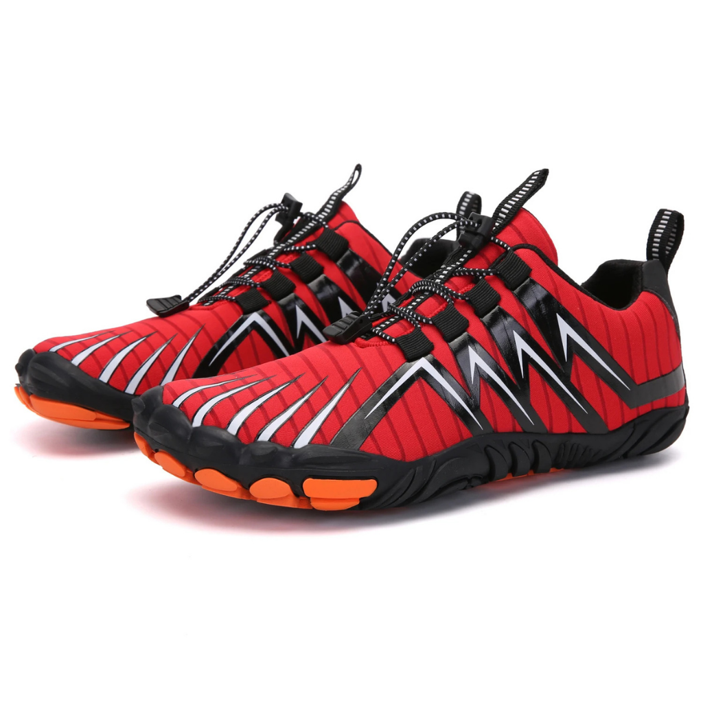 Lightweight unisex barefoot shoes for adventure, promoting natural foot movement and comfort