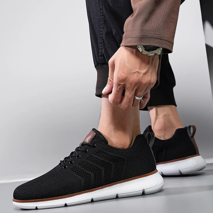 Stylish Airmesh Stride Sneakers, ideal for casual outfits and daily comfort.