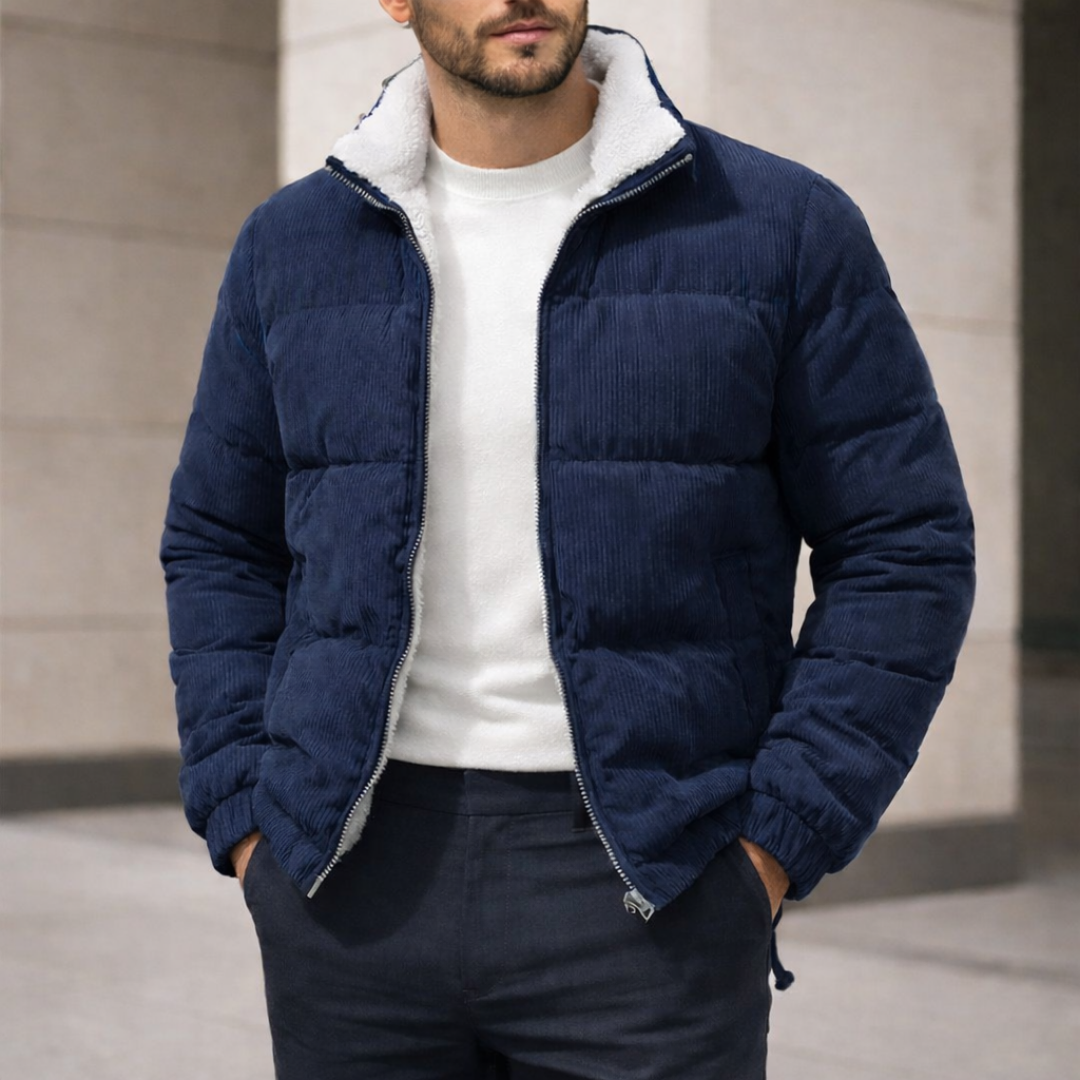Unisex Alfie insulated puffer jacket, perfect for warm winter comfort & cold weather layering.