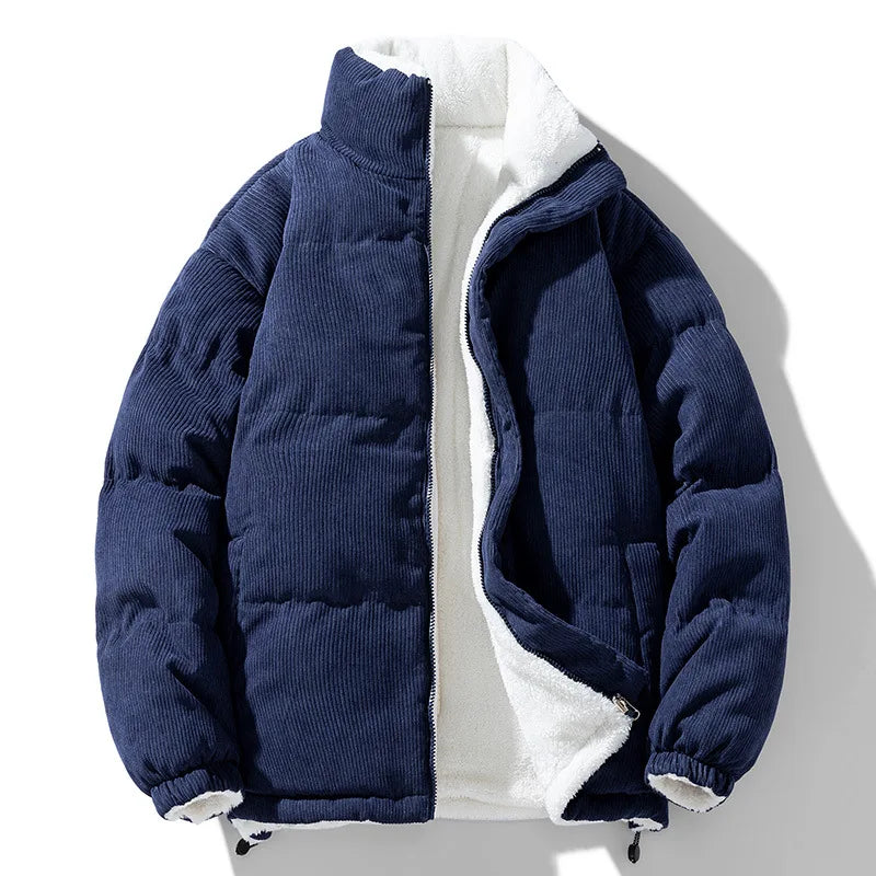 Stylish unisex Alfie puffer jacket, a cozy winter coat for everyday wear & casual comfort.