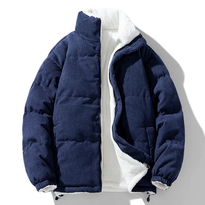Stylish unisex Alfie puffer jacket, a cozy winter coat for everyday wear & casual comfort.