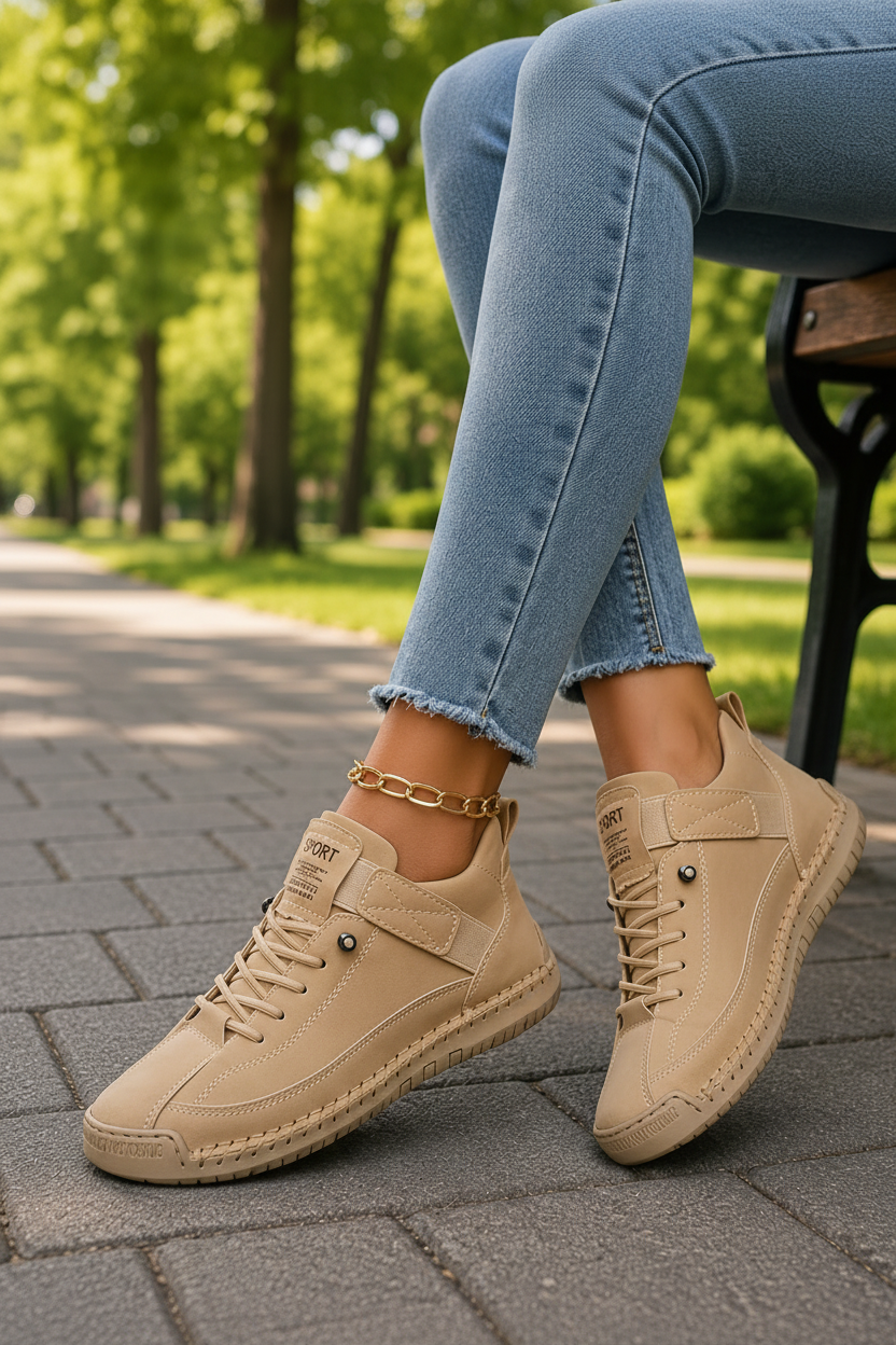 Lightweight unisex sneakers designed for all-day comfort. Flexible sole casual shoes, ideal for daily walking.