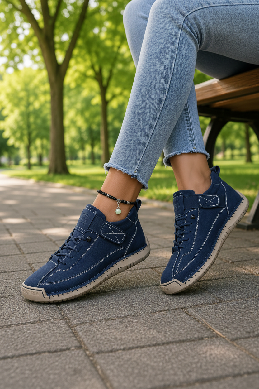 Everyday casual comfort footwear: Unisex sneakers with a flexible sole for active and daily wear.