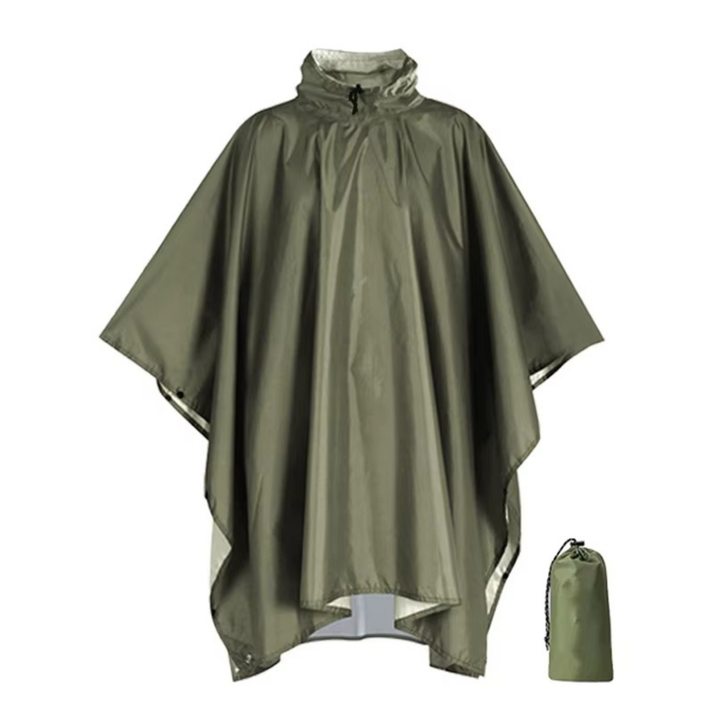 Functional 3-in-1 unisex poncho, great for outdoor enthusiasts and survival kits