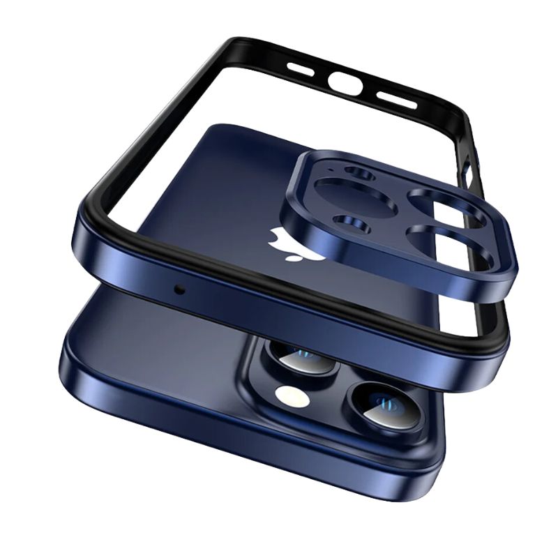 Advanced camera protection on a slim, durable aluminum iPhone case, perfect for daily use.