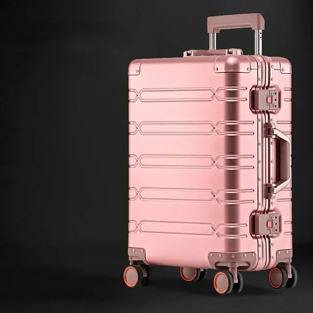 Professional unisex hardside spinner luggage, built for rugged travel and lasting durability.