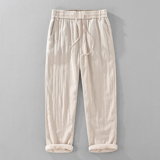 Unisex Amalfi relaxed fit drawstring pants, ideal for comfortable casual wear, summer style, and vacation fashion.