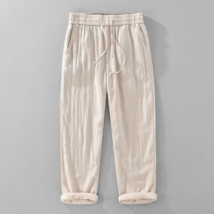 Unisex Amalfi relaxed fit drawstring pants, ideal for comfortable casual wear, summer style, and vacation fashion.