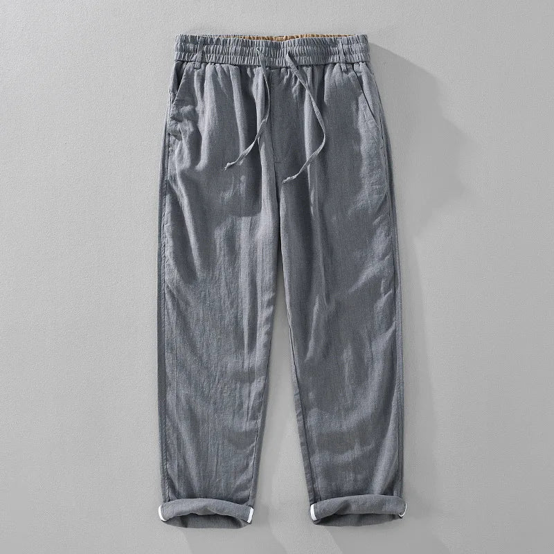 Comfortable Amalfi unisex relaxed fit pants with an adjustable drawstring, great for summer fashion & vacation outfits.