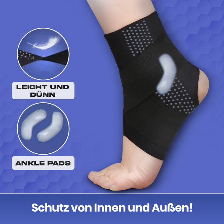 Stabilizing ankle brace for injury prevention, offering reliable foot support & athletic protection.
