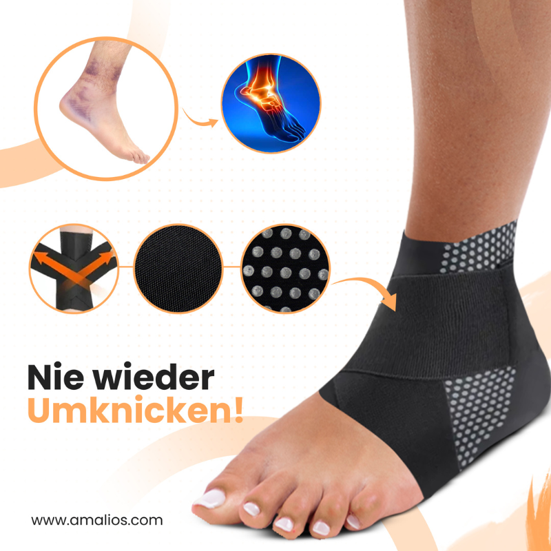 Essential ankle support for athletes, this brace offers superior injury prevention and comfort fit.