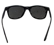 Enhance vision & reduce eye strain with anti-fatigue pinhole glasses, great for reading.