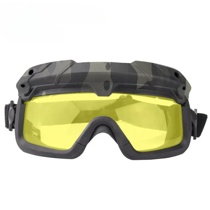 Protective anti-fog tactical goggles, a must-have for airsoft, paintball, and tactical training.