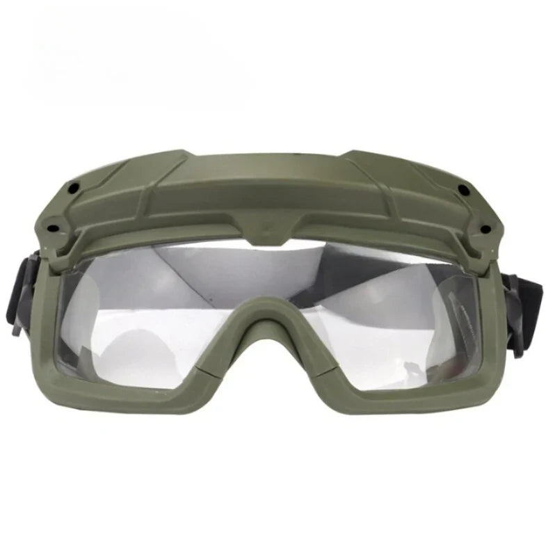 Unisex anti-fog sports eyewear, perfect for paintball masks, offering clear vision and protection.